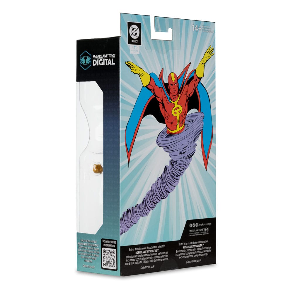 DC Direct McFarlane Toys Digital Actionfigur Red Tornado (Bronze Age) 18 cm