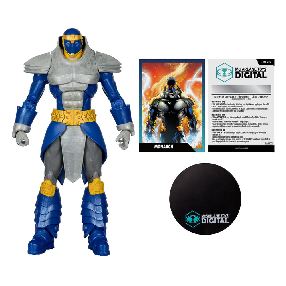 DC Direct McFarlane Toys Digital Actionfigur Monarch (DC Countdown) 19 cm 
