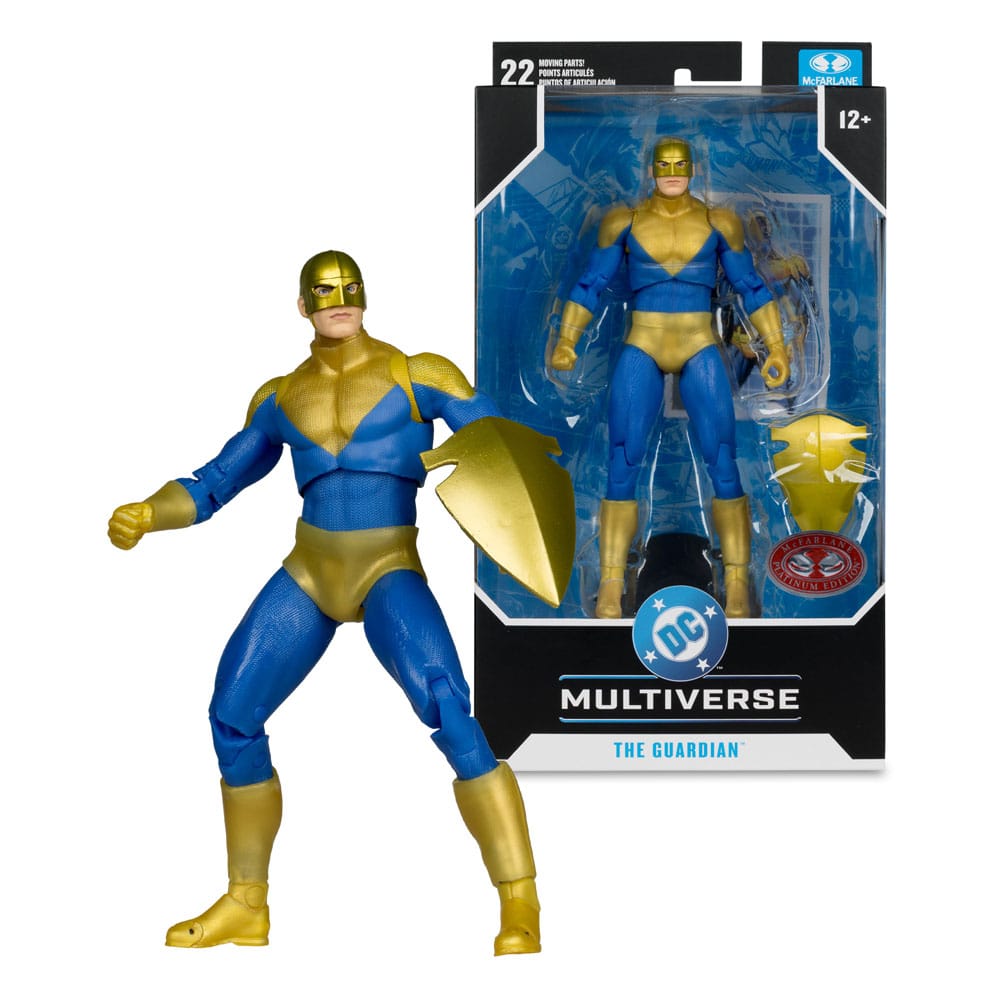 DC Multiverse Actionfigur The Guardian (Red Platinum Edition) 18 cm