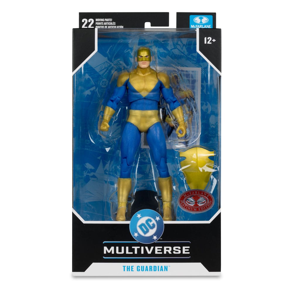 DC Multiverse Actionfigur The Guardian (Red Platinum Edition) 18 cm
