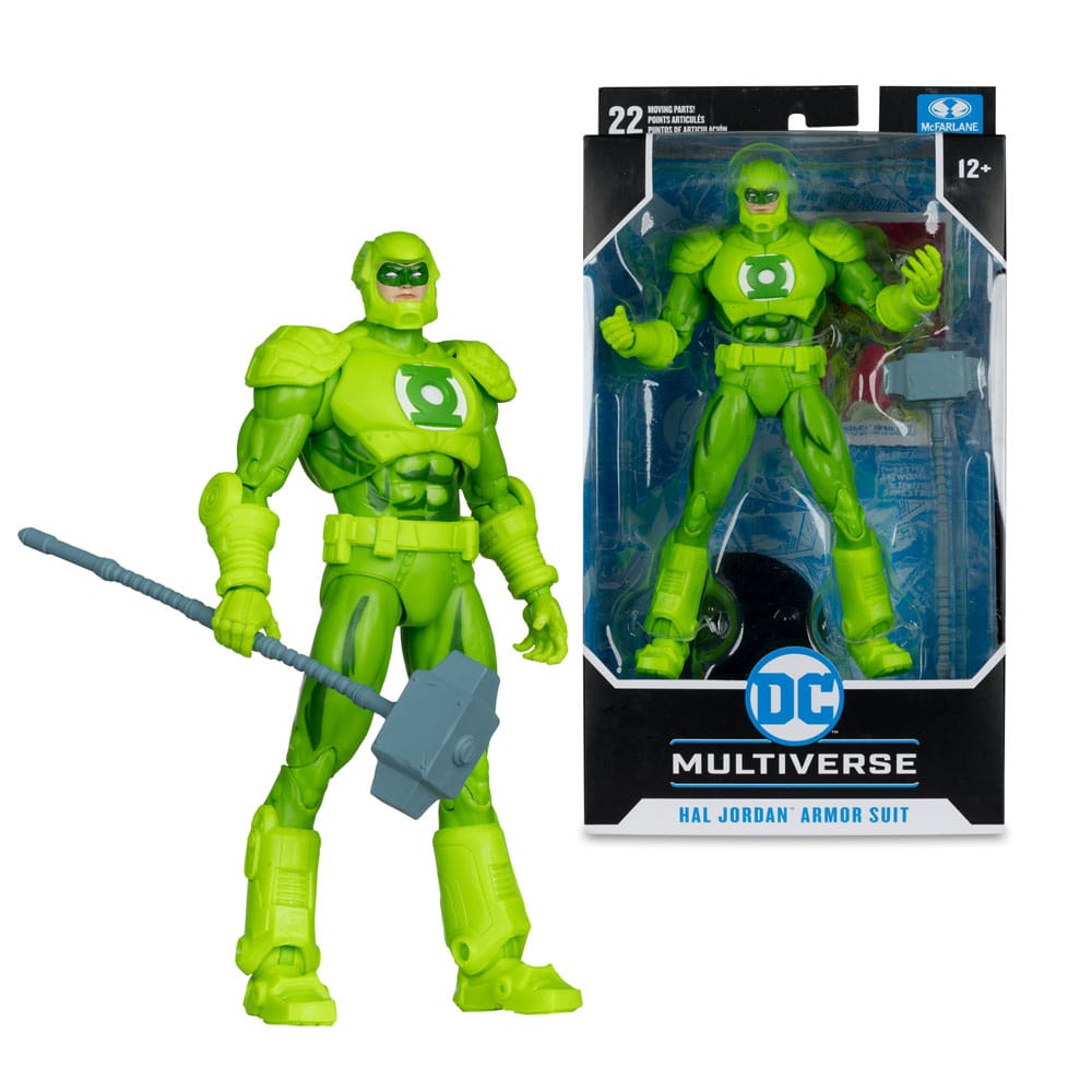 Return of Superman DC Multiverse Actionfigur Hal Jordan Armor Suit 19 cm
