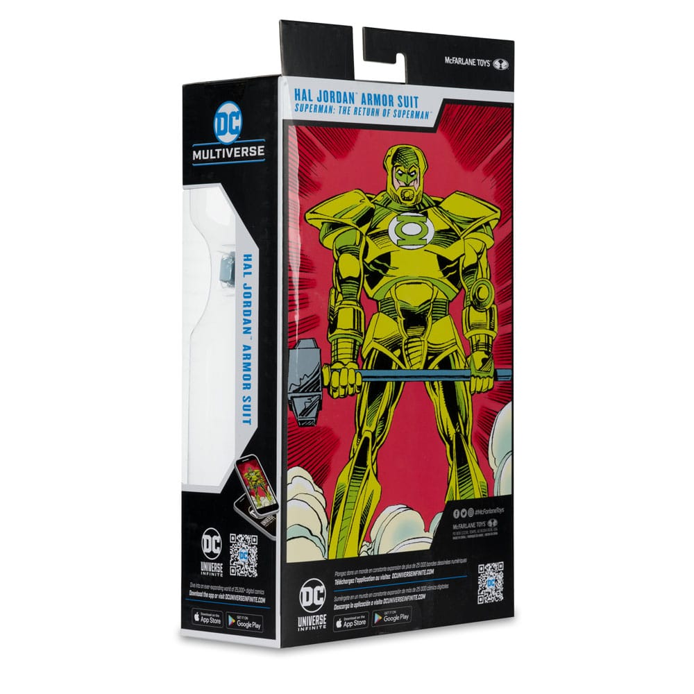 Return of Superman DC Multiverse Actionfigur Hal Jordan Armor Suit 19 cm