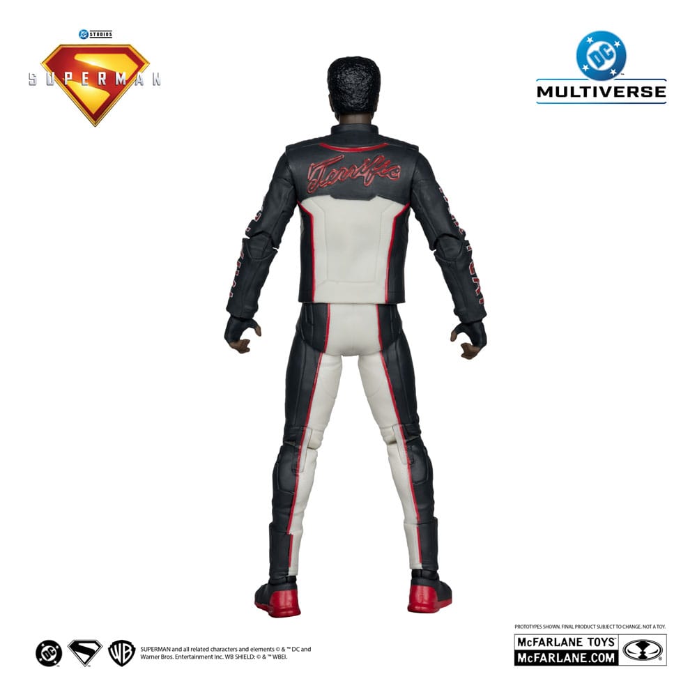 Superman (2025) DC Multiverse Deluxe Theatrical Edition Actionfigur Mr. Terrific (Red Platinum Edition) 18 cm
