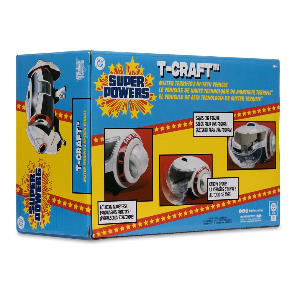 Superman (2025) DC Direct Super Powers Fahrzeug T-Craft 11 cm 