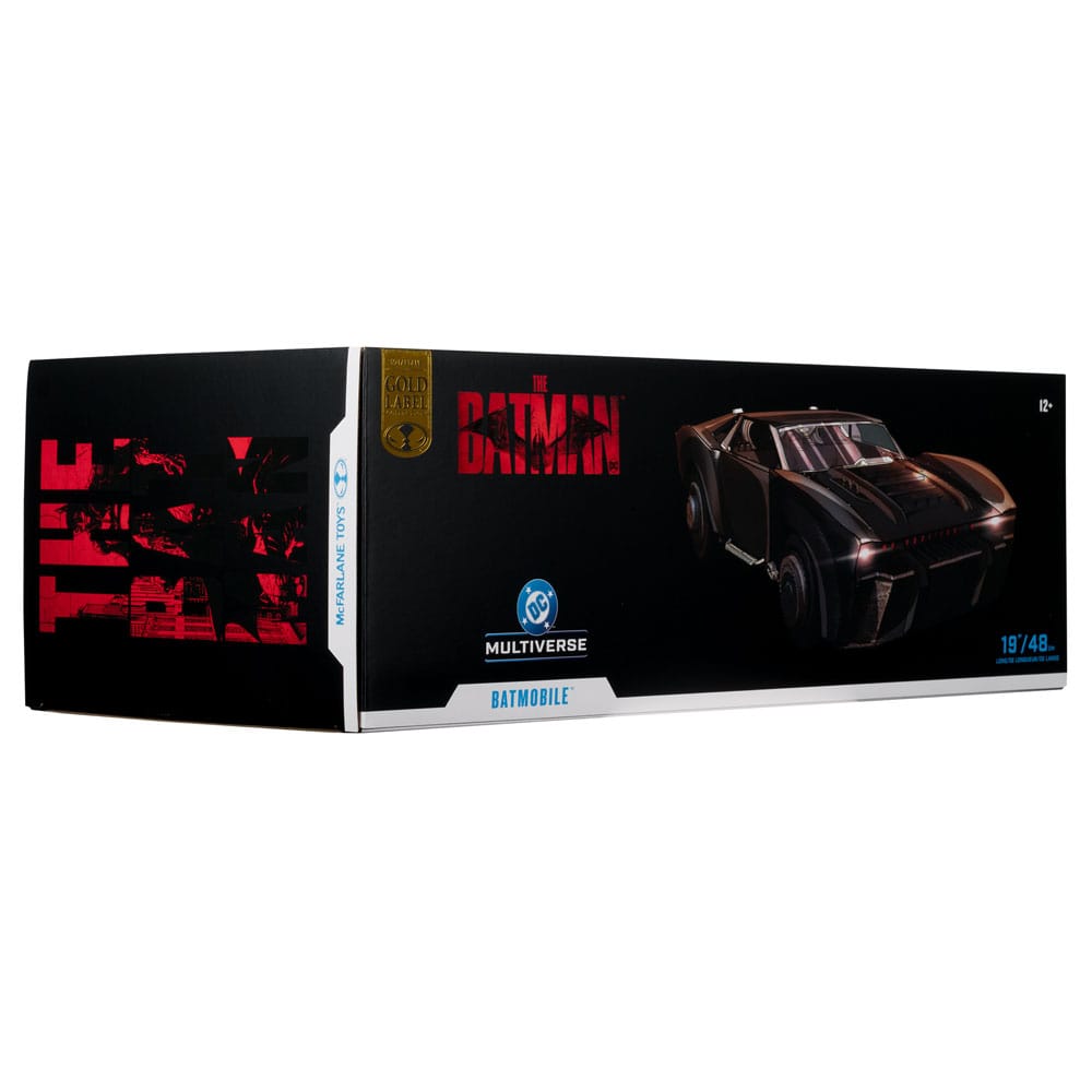 The Batman (2022) DC Multiverse Fahrzeug Batmobil (Gold Label) 48 cm