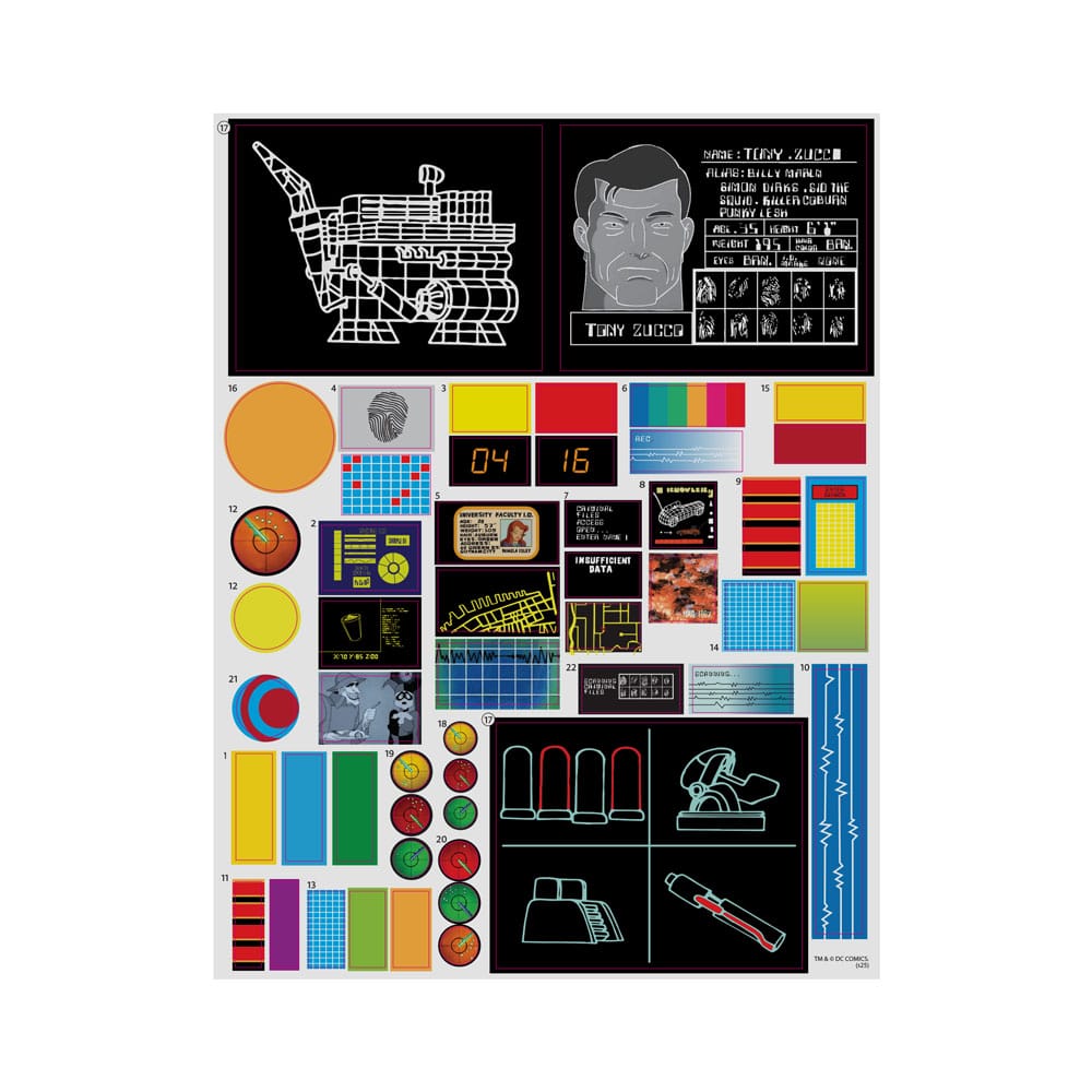 Batman: The Animated Series DC Direct Spielset The Batcave