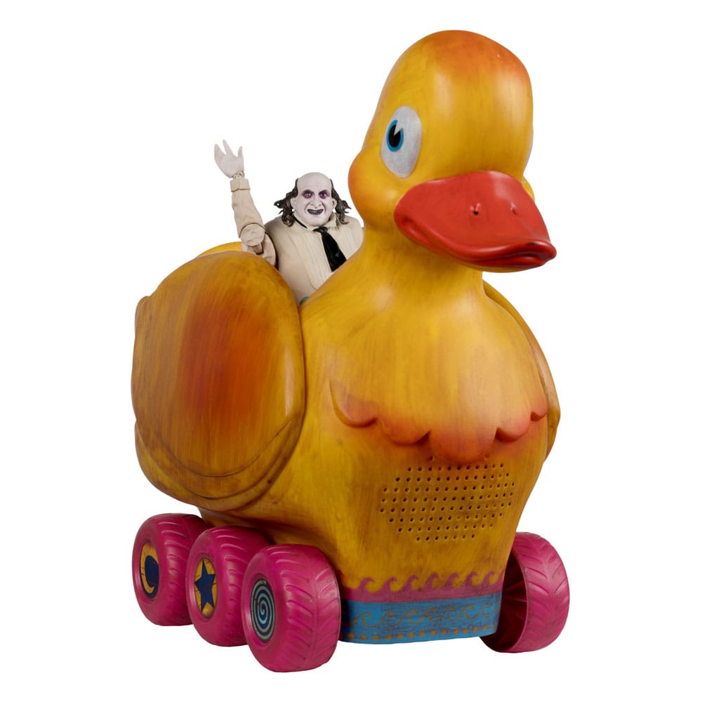 Batmans Rückkehr DC Multiverse Fahrzeug mit Actionfigur The Duck & Penguin 24 cm