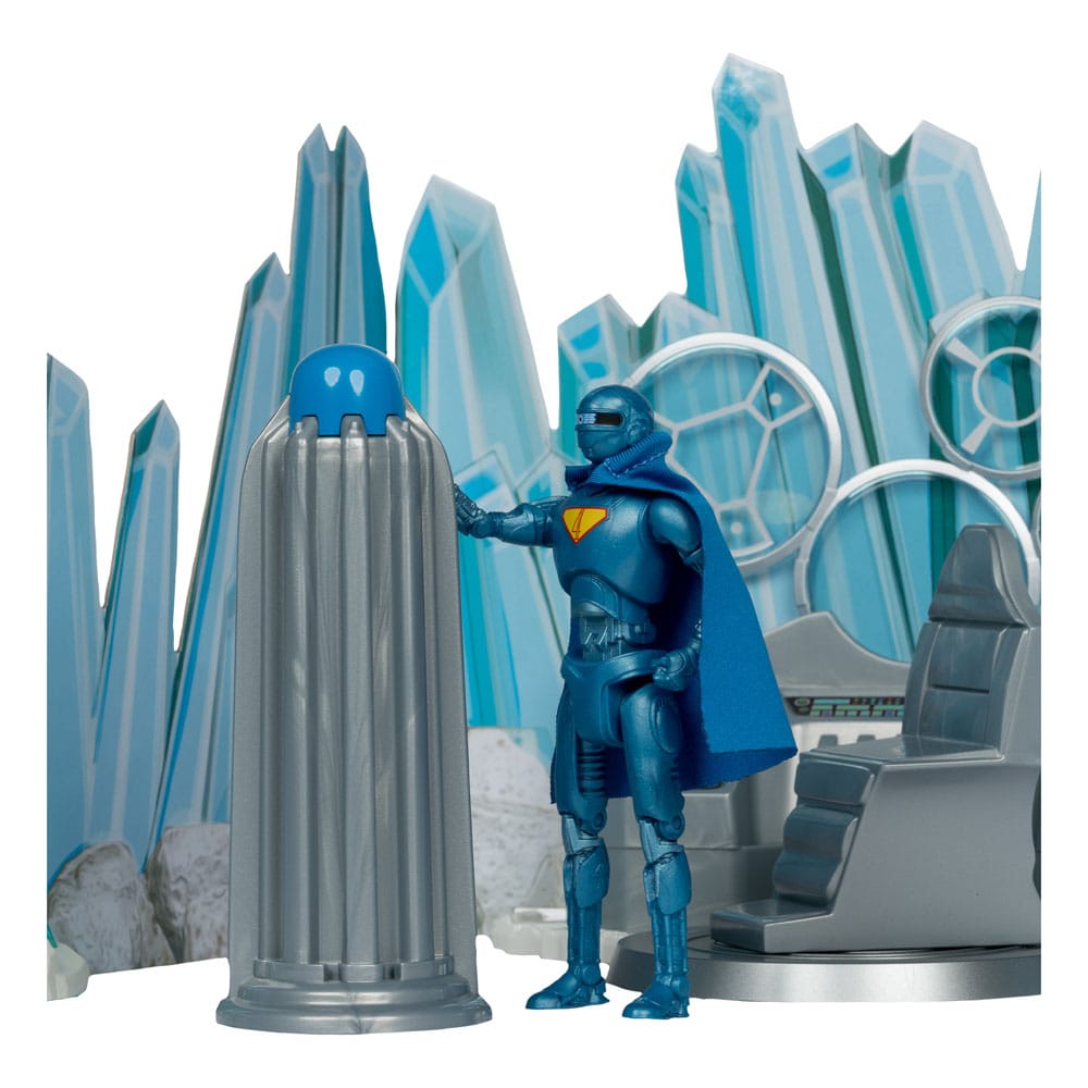 Superman (2025) DC Direct Spielset Fortress of Solitude with Superman Robot 