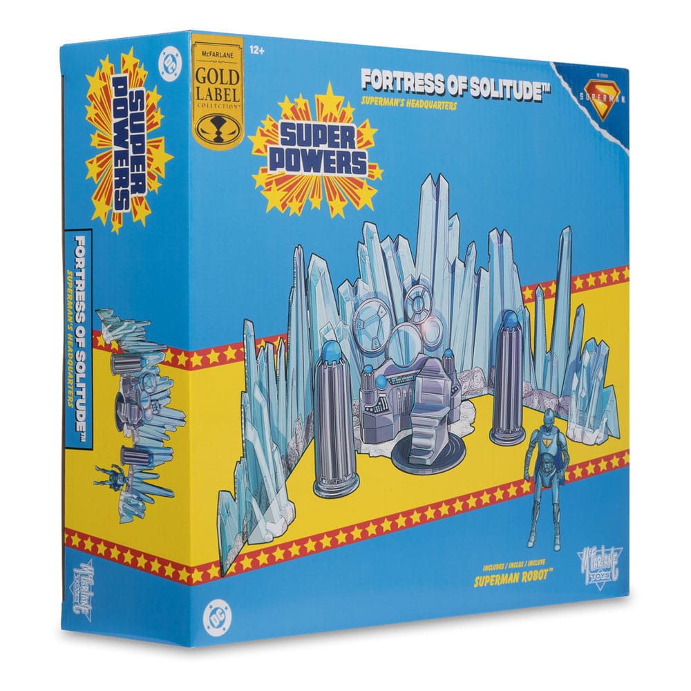 Superman (2025) DC Direct Spielset Fortress of Solitude with Superman Robot 