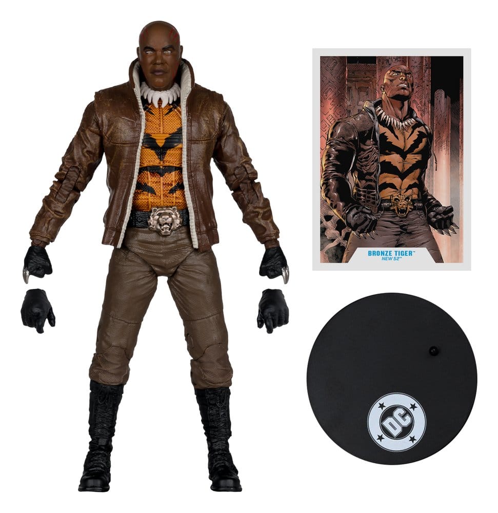 DC Multiverse Actionfigur Bronze Tiger (New 52) 18 cm