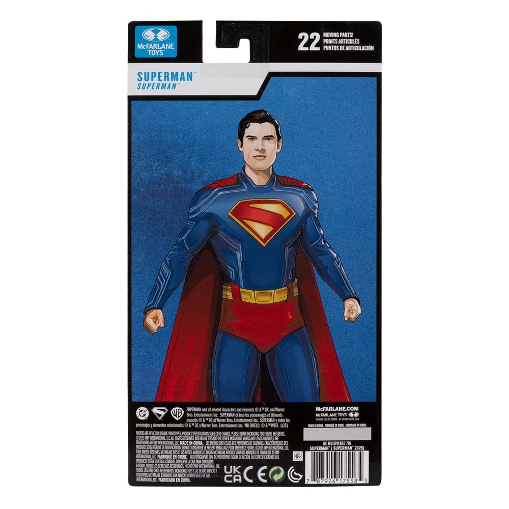 Superman (2025) DC Multiverse Actionfigur Superman 18 cm