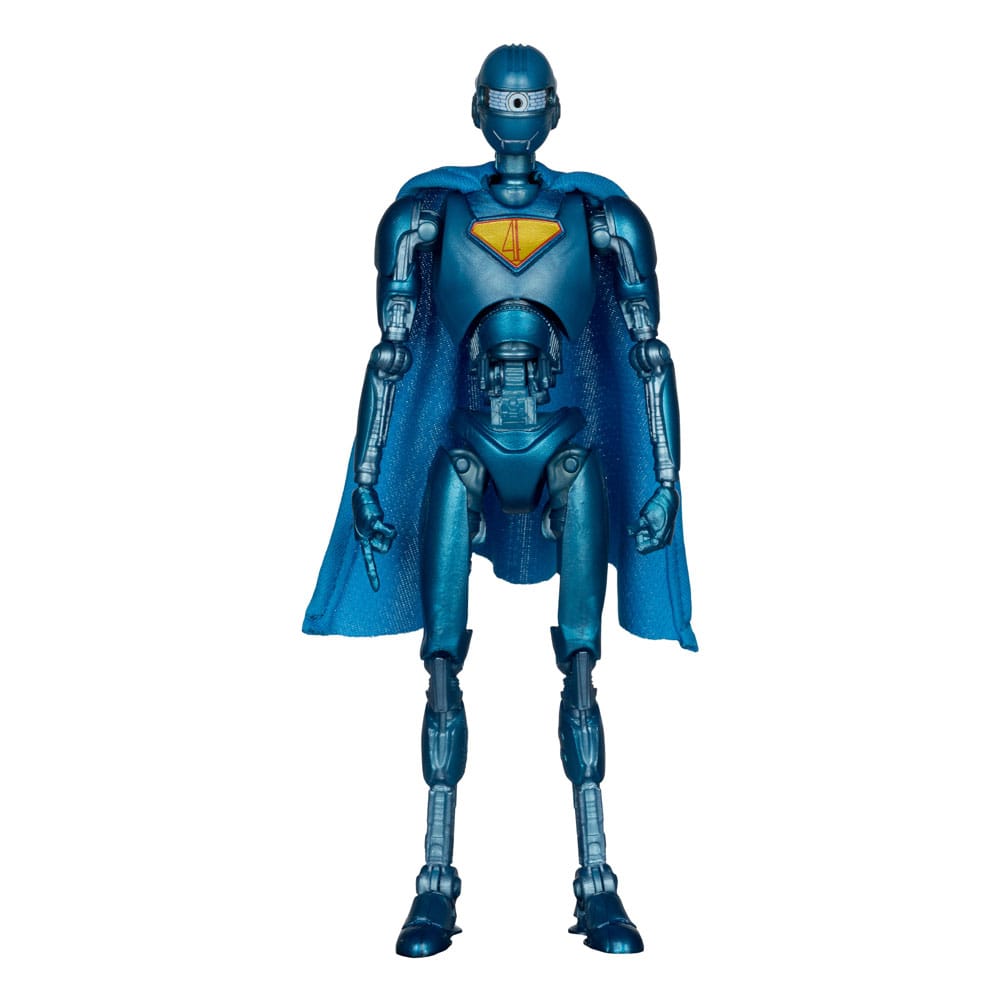 Superman (2025) DC Multiverse Deluxe Actionfigur Superman Robot (Red Platinum Edition) 18 cm