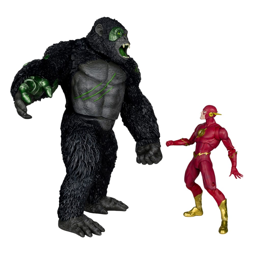 DC Multiverse Actionfiguren 2er-Pack Flash vs. Titano 18 cm