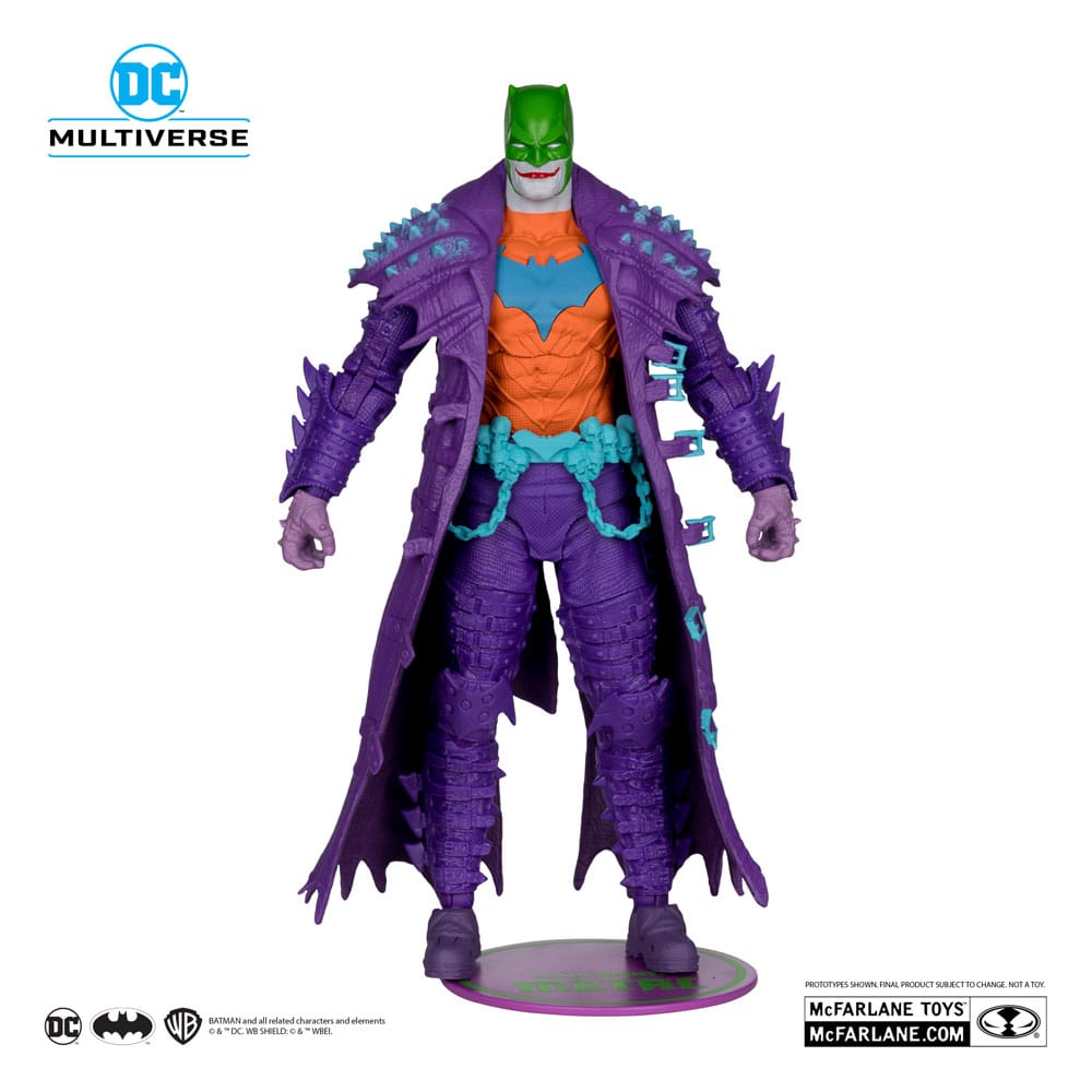 DC Multiverse Actionfigur Batman (Dark Nights: Death Metal) Jokerized (Gold Label) 18 cm