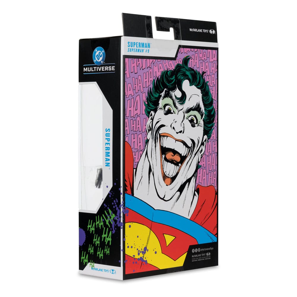 DC Comics DC Multiverse Actionfigur Superman (Superman #9) (Jokerized) (Gold Label) 18 cm