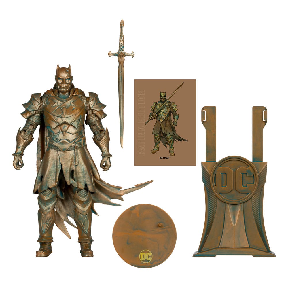 DC Multiverse Actionfigur Batman (Dark Knights of Steel) (Gold Label) 18 cm