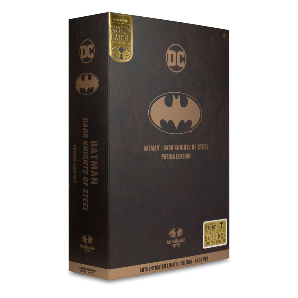 DC Multiverse Actionfigur Batman (Dark Knights of Steel) (Gold Label) 18 cm