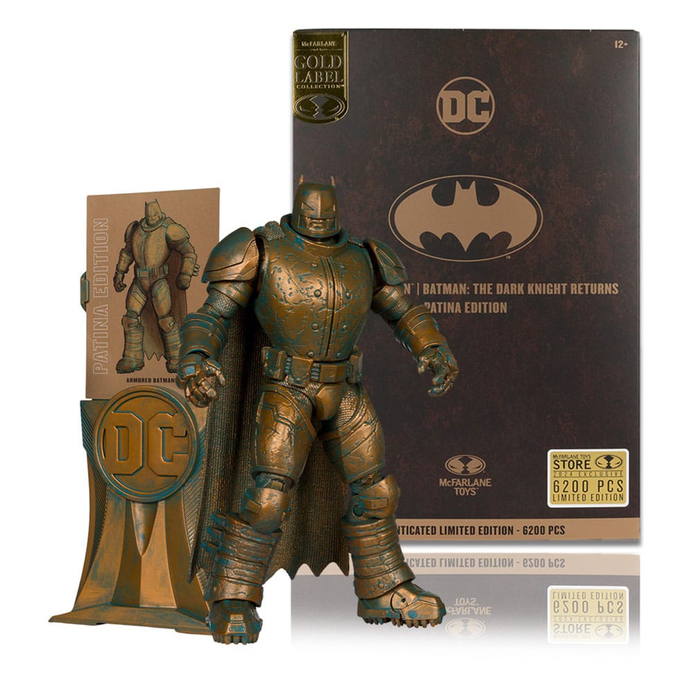 DC Multiverse Actionfigur Batman (Dark Knights of Steel) (Gold Label) 18 cm