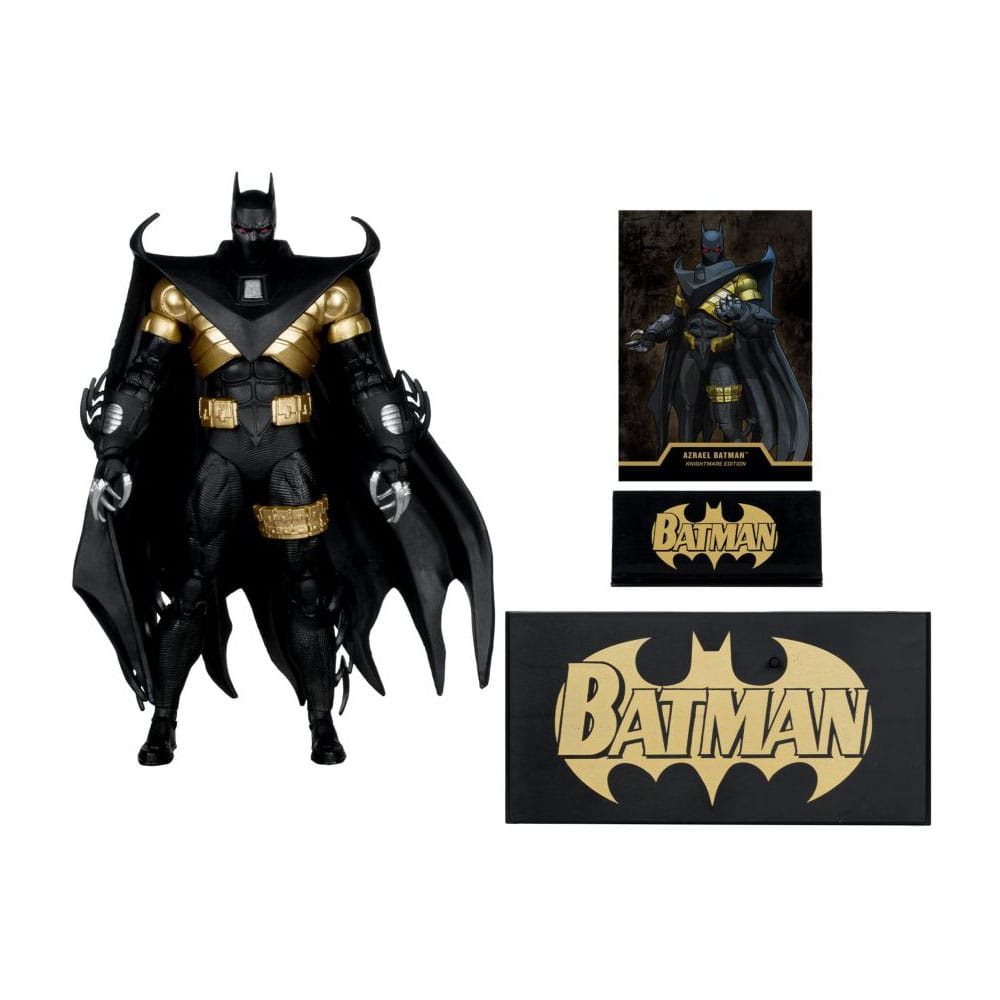 DC Multiverse Actionfigur Azrael (Batman Armor) (Knightmare) (Gold Label) 18 cm
