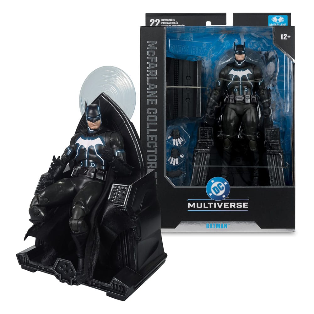 DC Multiverse McFarlane Collector Edition Actionfigur #47 Batman & Mobius Chair (Darkseid War) 18 cm