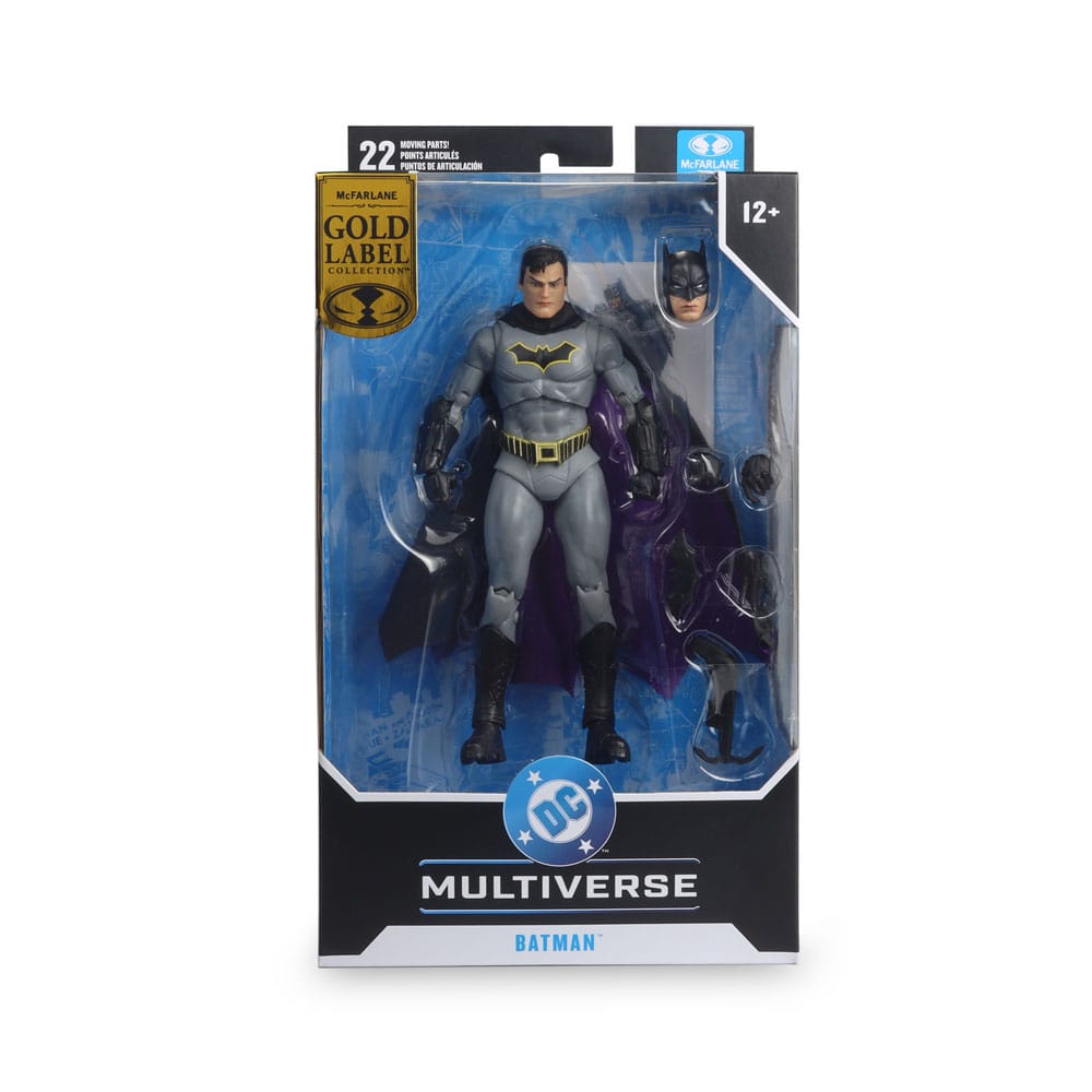 DC Rebirth DC Multiverse Actionfigur Batman (Gold Label) 18 cm