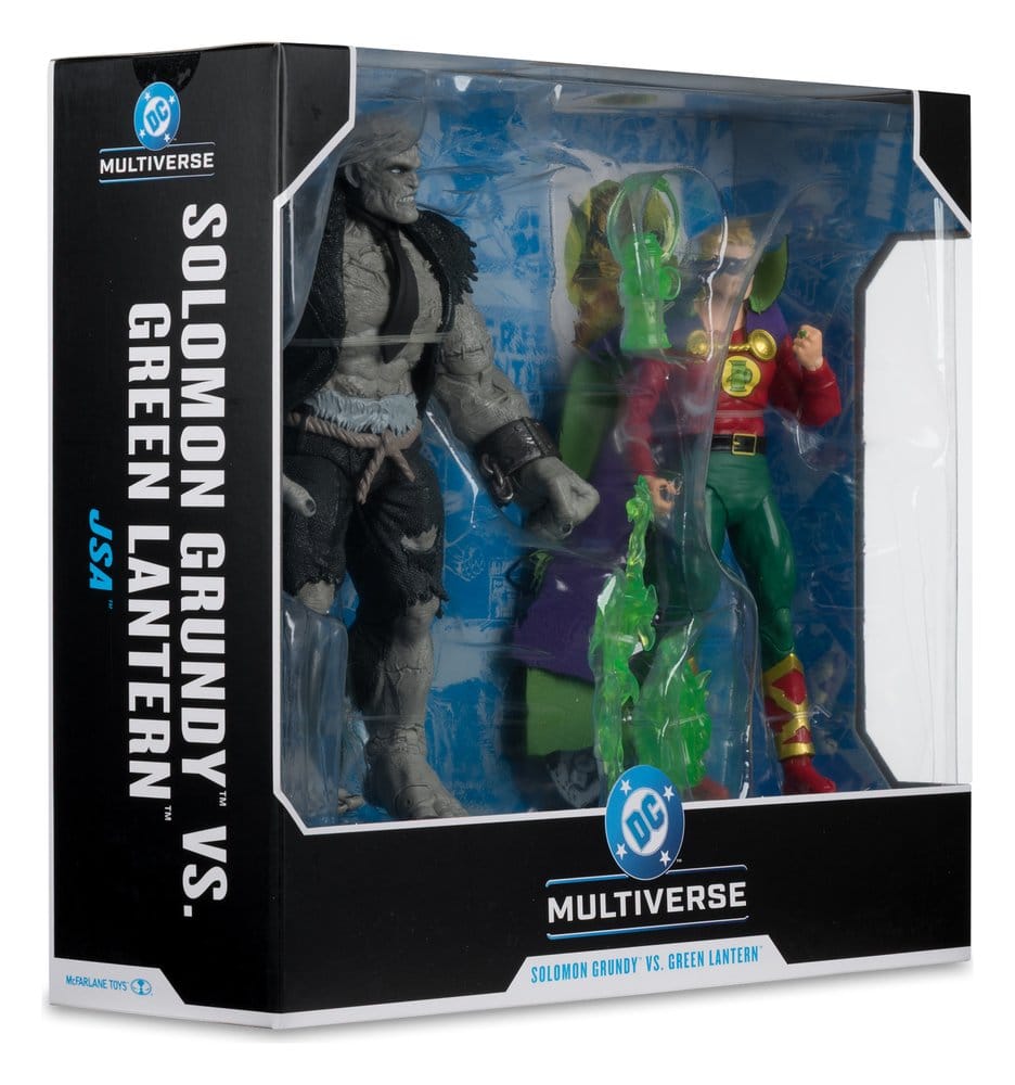 DC Multiverse Actionfiguren 2er-Pack Solomon Grundy vs Green Lantern 18 cm