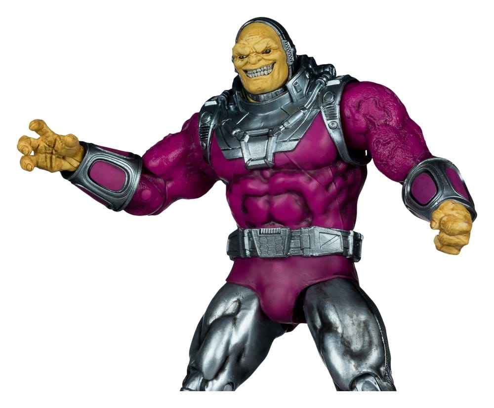 DC Multiverse Megafig Actionfigur 2er Pack Mongul vs Superman (Return of Superman) 25 cm