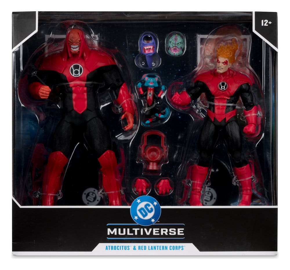 DC Multiverse Actionfiguren 2er-Pack Atrocitus and Red Lantern Corps (Green Lantern) 18 cm