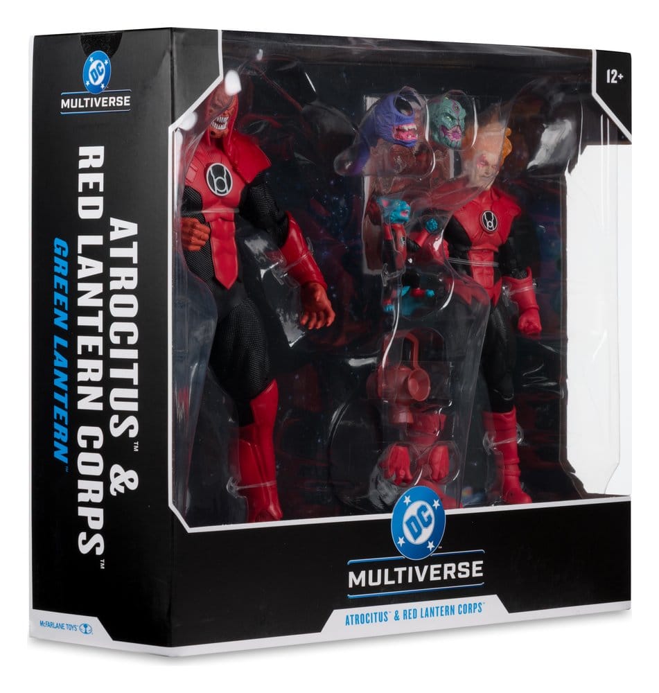 DC Multiverse Actionfiguren 2er-Pack Atrocitus and Red Lantern Corps (Green Lantern) 18 cm