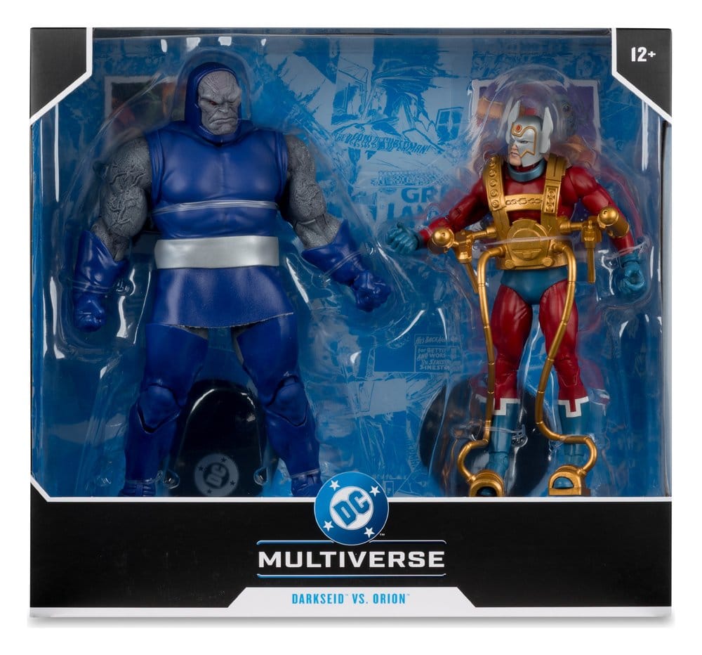 DC Multiverse Actionfiguren 2er-Pack Darkseid vs Orion (New Gods) 18 cm