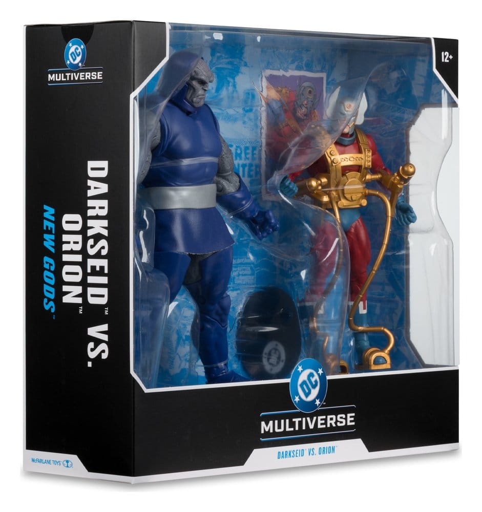 DC Multiverse Actionfiguren 2er-Pack Darkseid vs Orion (New Gods) 18 cm