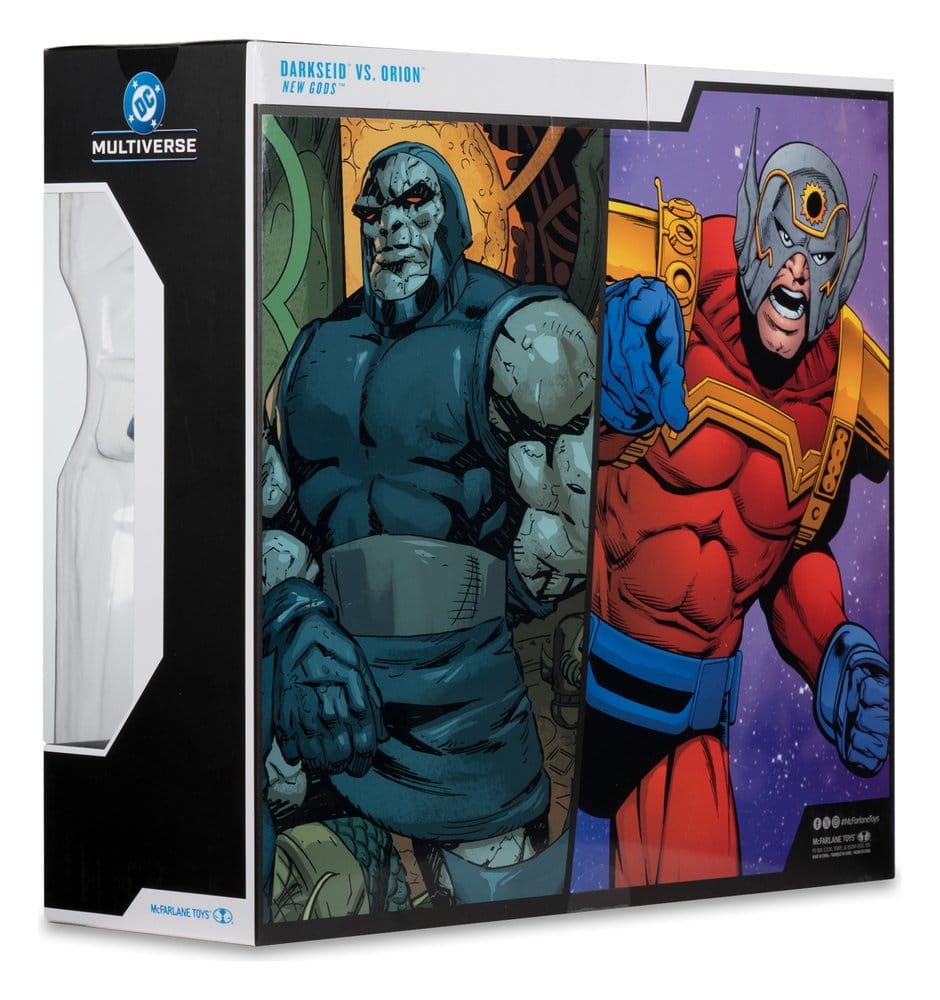 DC Multiverse Actionfiguren 2er-Pack Darkseid vs Orion (New Gods) 18 cm