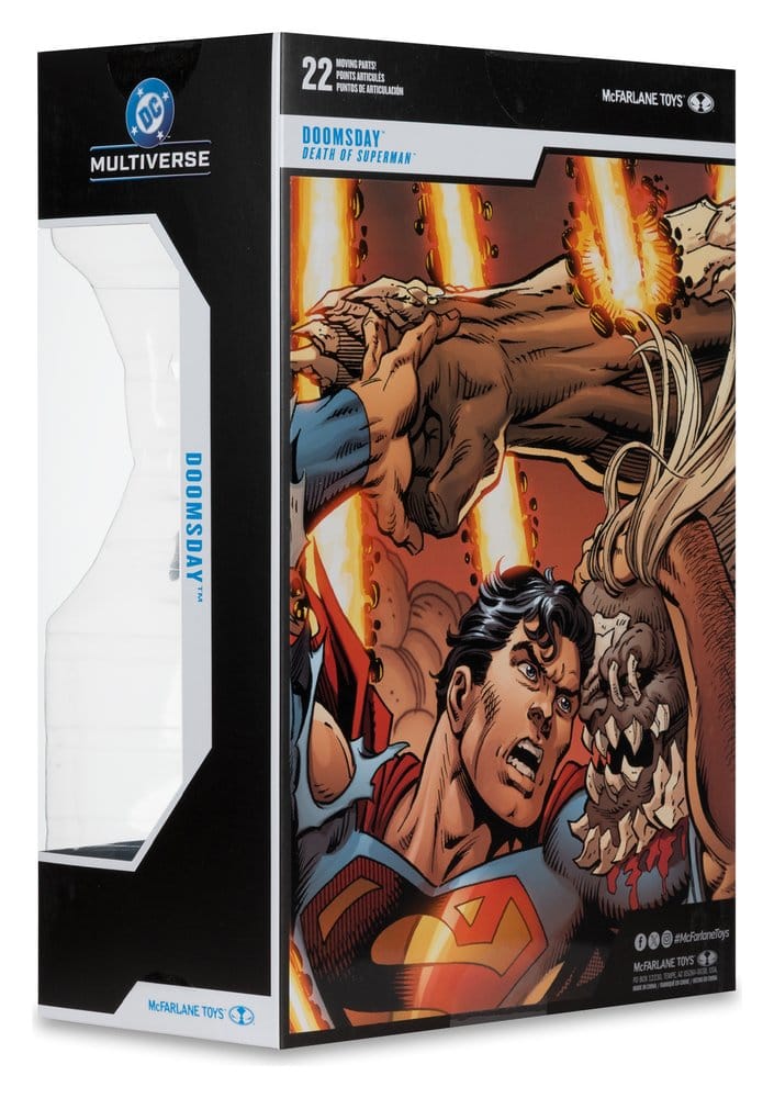 DC Multiverse Mega Actionfigur Doomsday (Death of Superman) (Gold Label) 24 cm