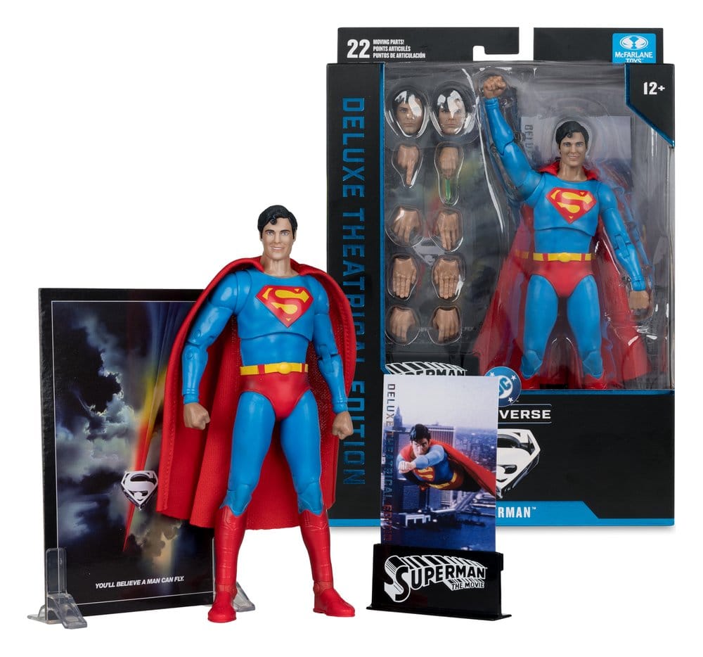 Superman (1978) DC Multiverse Deluxe Theatrical Edition Actionfigur Superman 19 cm