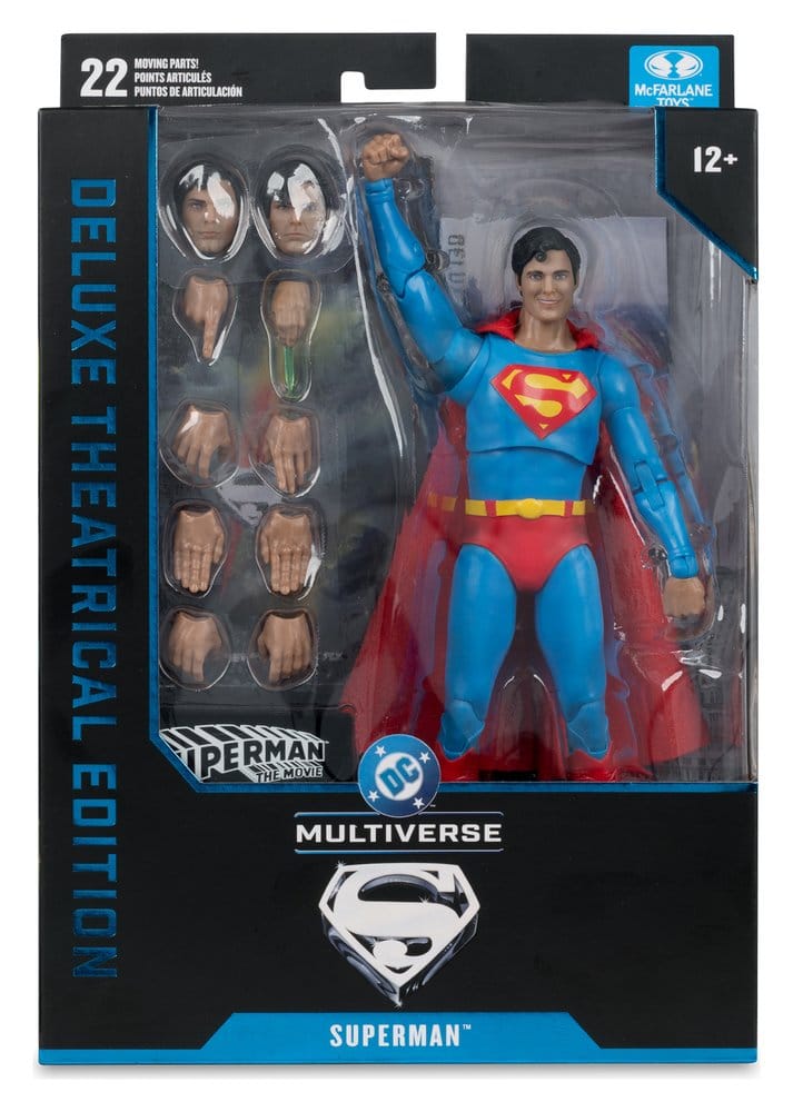 Superman (1978) DC Multiverse Deluxe Theatrical Edition Actionfigur Superman 19 cm