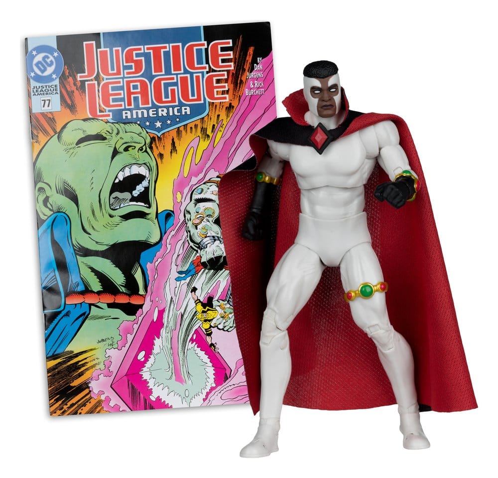 DC Direct Page Punchers Actionfigur Bloodwynd (Justice League #77) (Red Platinum Edition) 18 cm