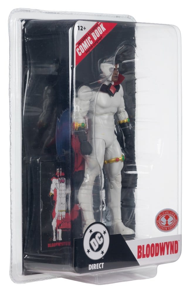 DC Direct Page Punchers Actionfigur Bloodwynd (Justice League #77) (Red Platinum Edition) 18 cm