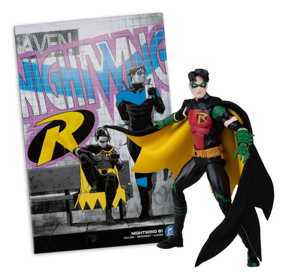 DC Direct Page Punchers Actionfigur Robin Tim Drake (Nightwing #81) (Red Platinum Edition) 18 cm