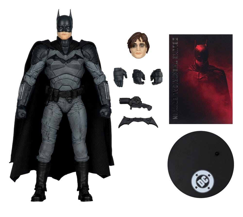 DC Multiverse Actionfigur Batman (The Batman) Deluxe Theatrical Edition 18 cm