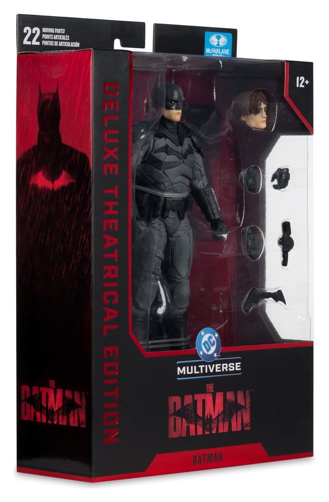 DC Multiverse Actionfigur Batman (The Batman) Deluxe Theatrical Edition 18 cm