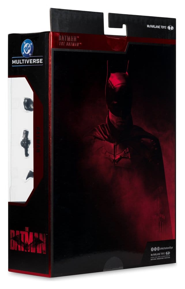 DC Multiverse Actionfigur Batman (The Batman) Deluxe Theatrical Edition 18 cm