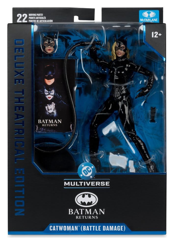 DC Multiverse Actionfigur Catwoman (Battle Damage) (Batman Returns) Deluxe Theatrical Edition 18 cm