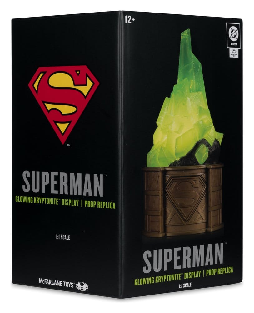 Superman DC Direct Replik 1/1 Kryptonite Display (Gold Label) 18 cm