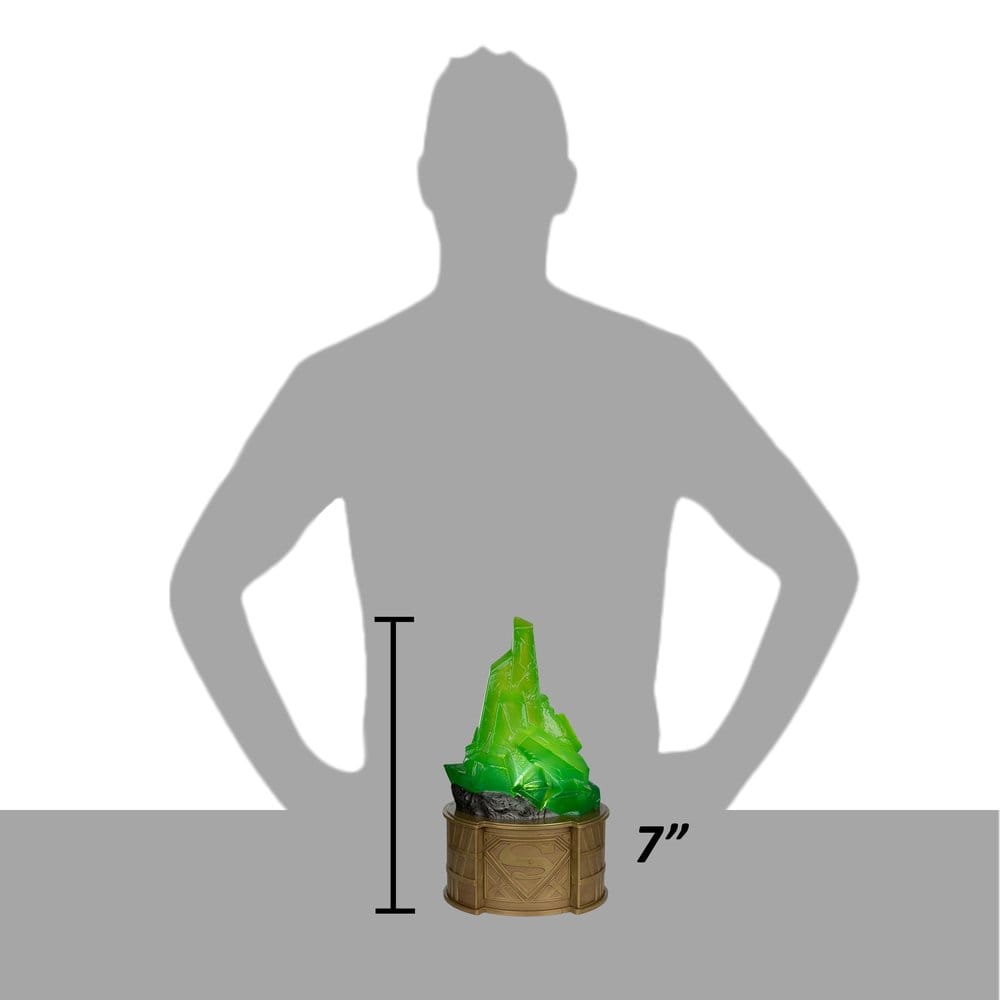 Superman DC Direct Replik 1/1 Kryptonite Display (Gold Label) 18 cm