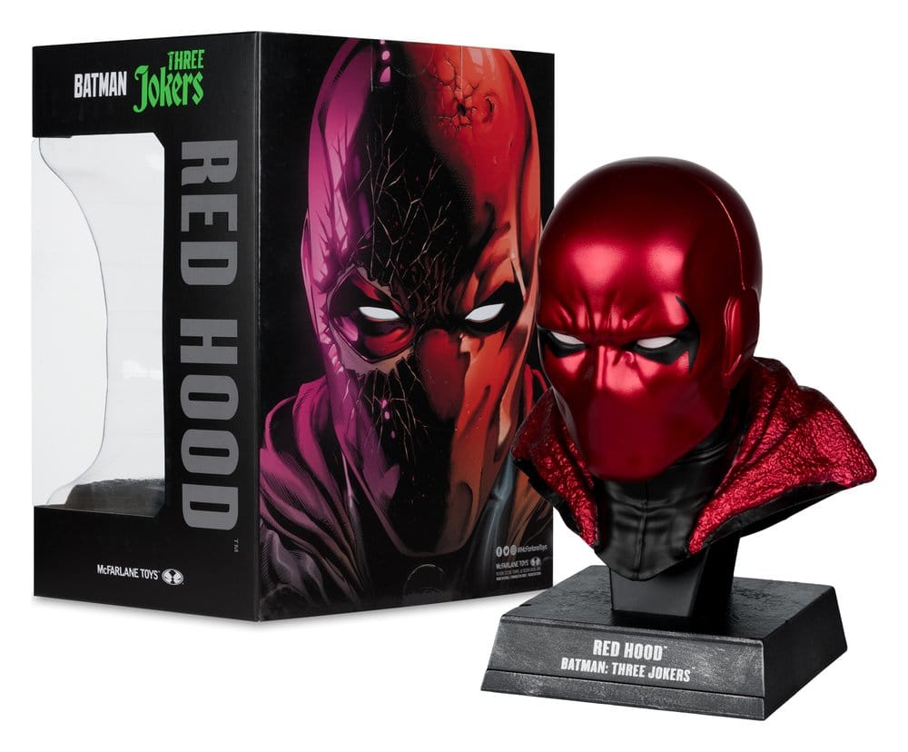 DC Direct Prop-Replik 1/3 Red Hood Cowl (Batman: Three Jokers) 18 cm&nbsp;