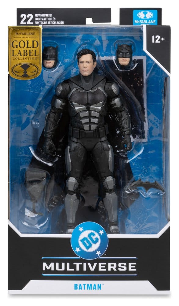 DC Multiverse Actionfigur Batman (Justice League) (Gold Label) 18 cm