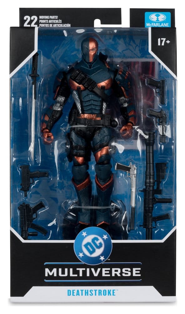 Arkham Origins DC Multiverse Actionfigur Deathstroke 19 cm