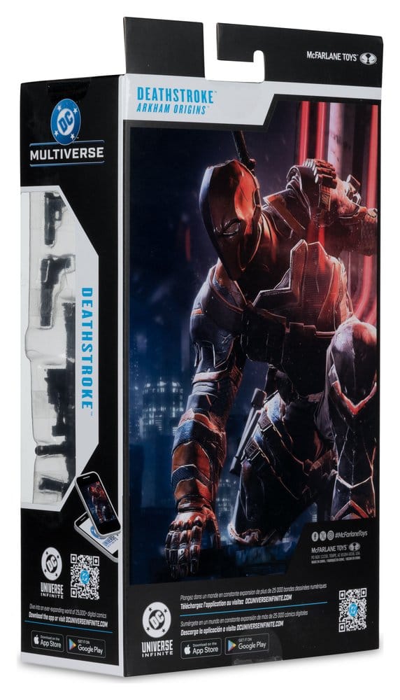 Arkham Origins DC Multiverse Actionfigur Deathstroke 19 cm
