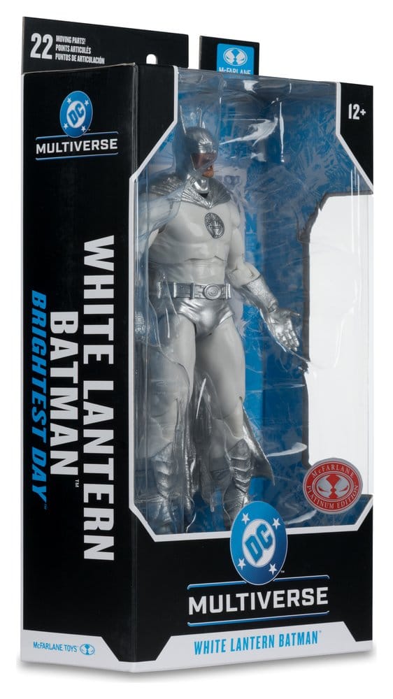 DC Multiverse Actionfigur White Lantern Batman (Brightest Day) (Red Platinum Edition) 18 cm