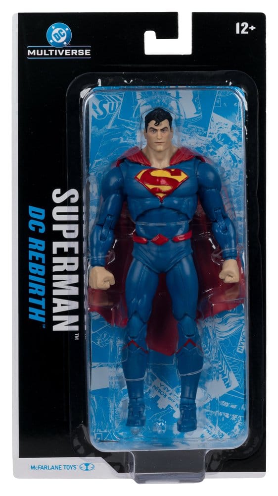 DC Multiverse Actionfigur Superman (Rebirth) (Blister Card) 18 cm